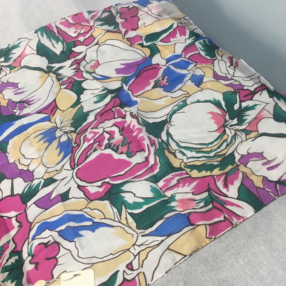 Silk cashmere scarf